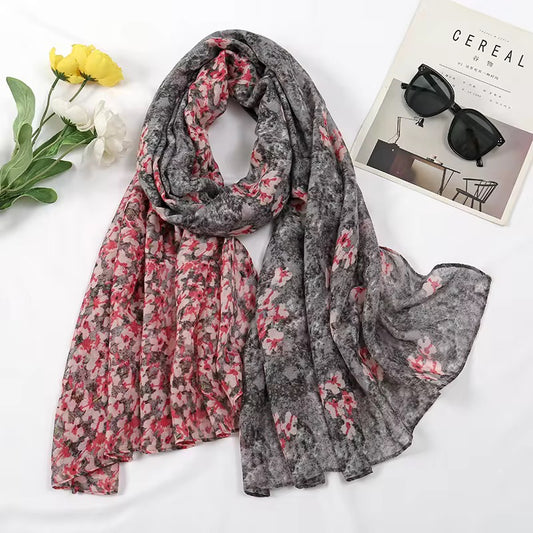 Folky print grey-C1