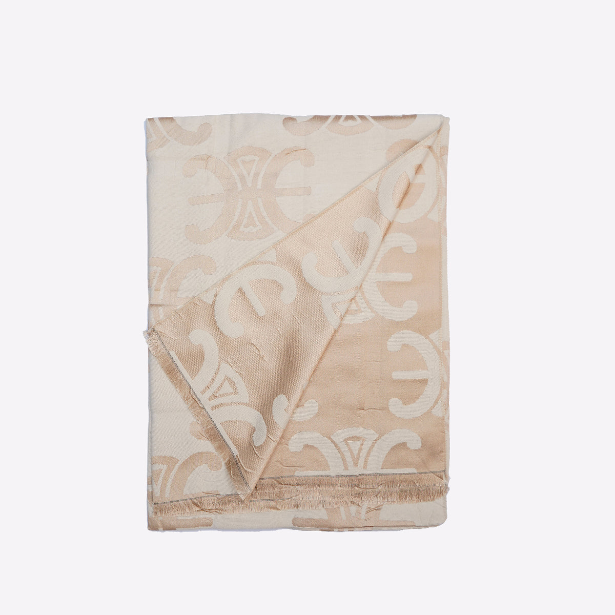 Cel-line logo Beige Premium Cashmere