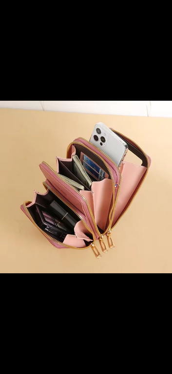 China imported cross body bag Pink