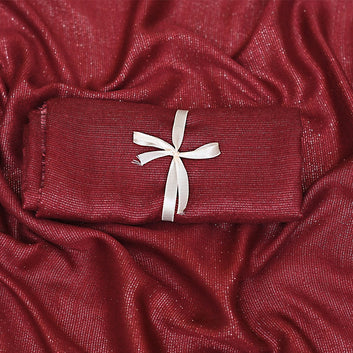 Glitter Lawn Maroon