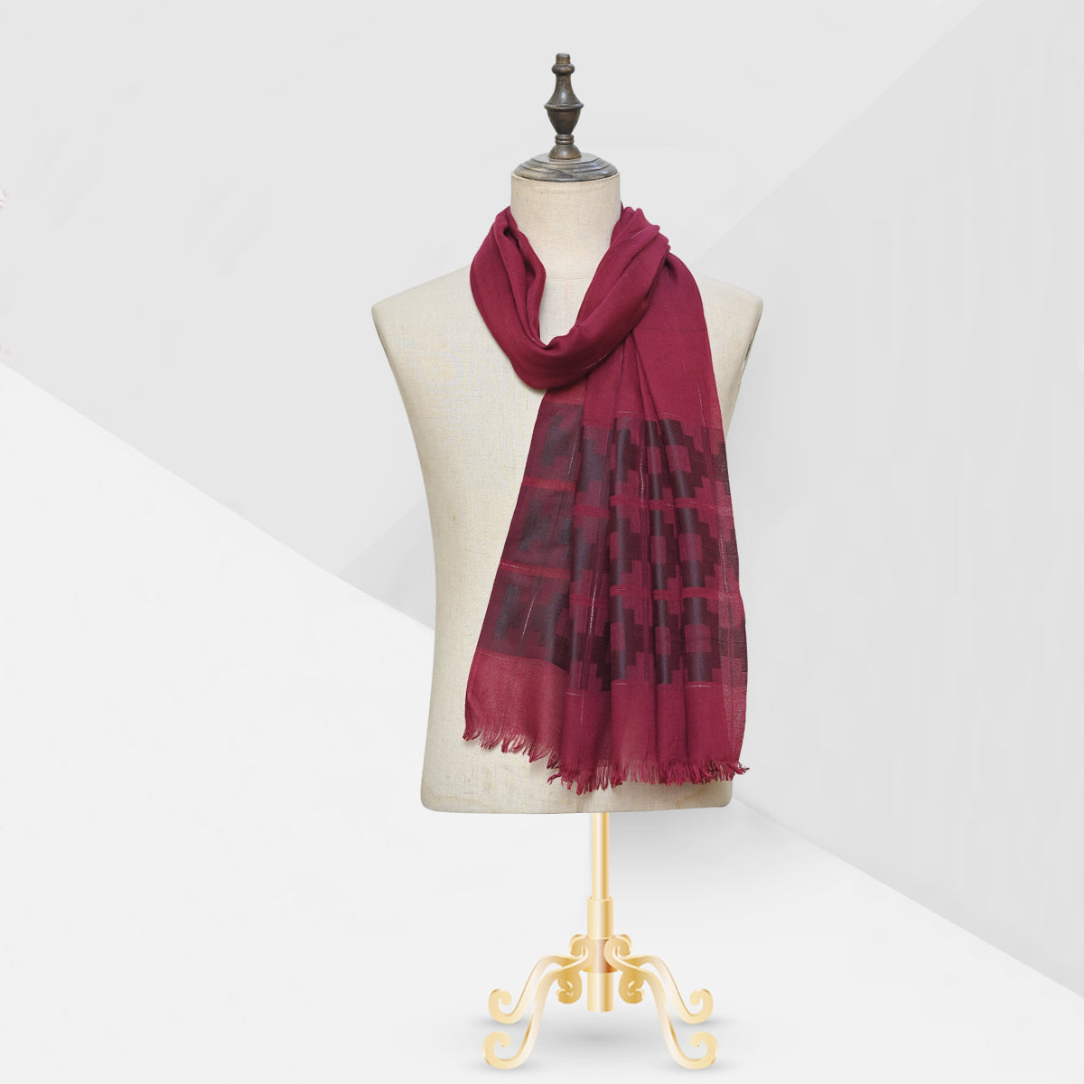 Turkish Texture Maroon