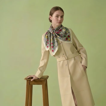 Silk Square Scarf