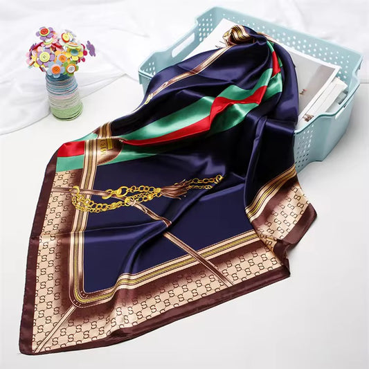 Gu-ci Print Premium Silk