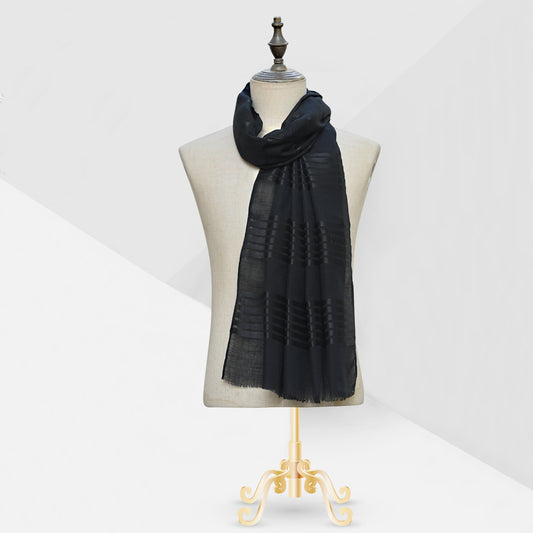Turkish Plaid & Stripes Black