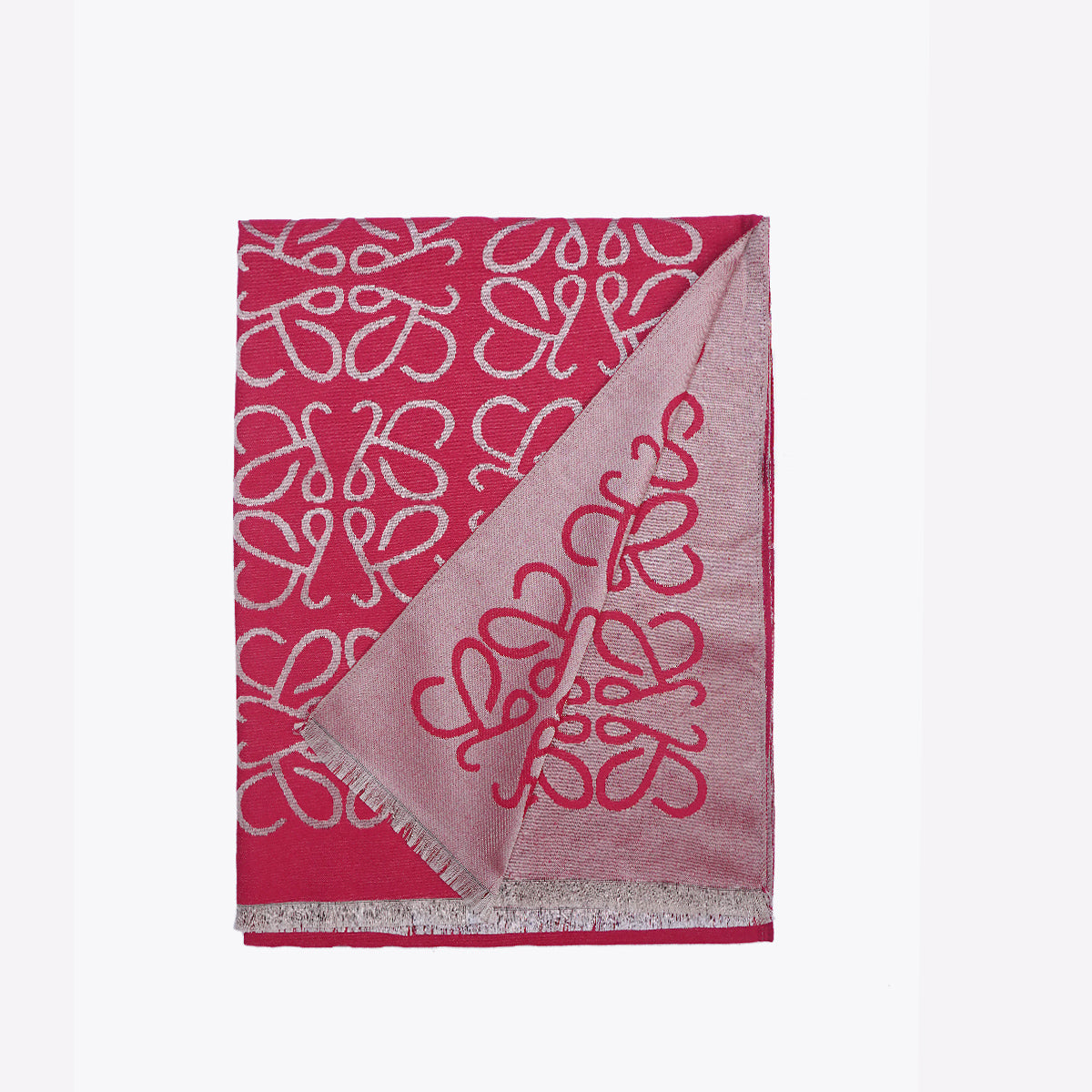 Abstract Red Premium Cashmere