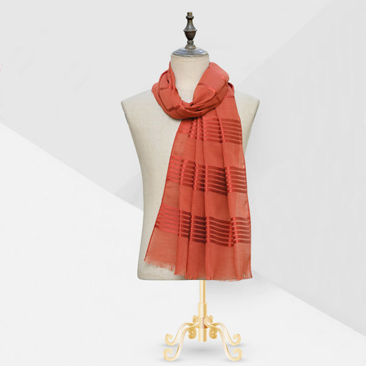 Turkish Plaid & stripes Rust