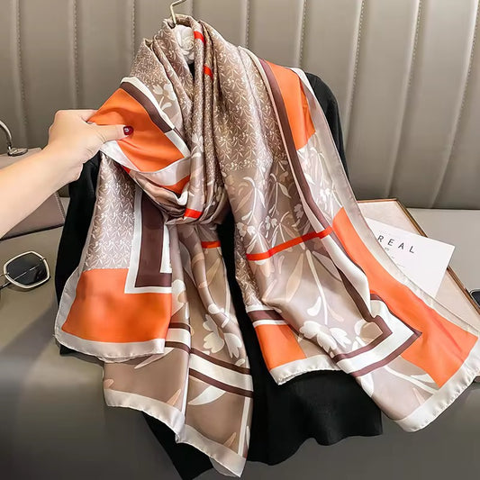 Floral Print Premium Silk