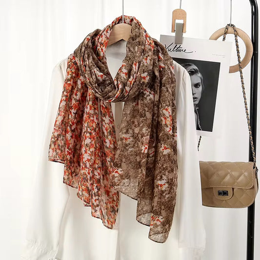 Folky print beige-C1