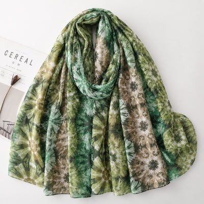 Dye & Dye Green Print-N26