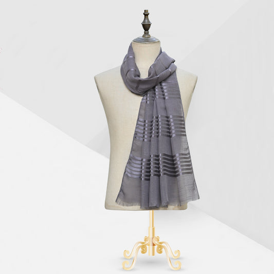 Turkish plaid & Stripes Charcoal
