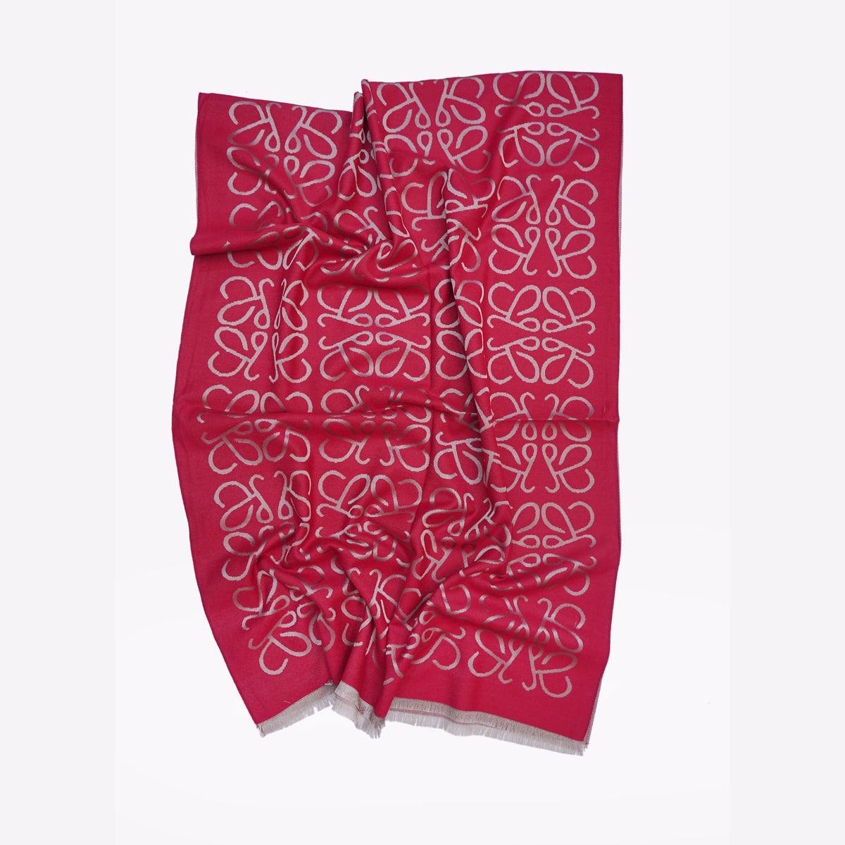 Abstract Red Premium Cashmere