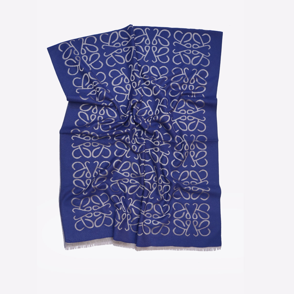 Abstract Blue Premium Cashmere