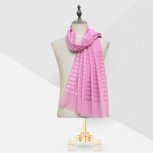 Turkish Lawn Stripes Pink