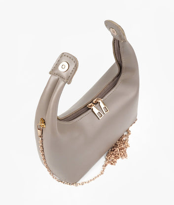 BEIGE ALORA SHOULDER BAG