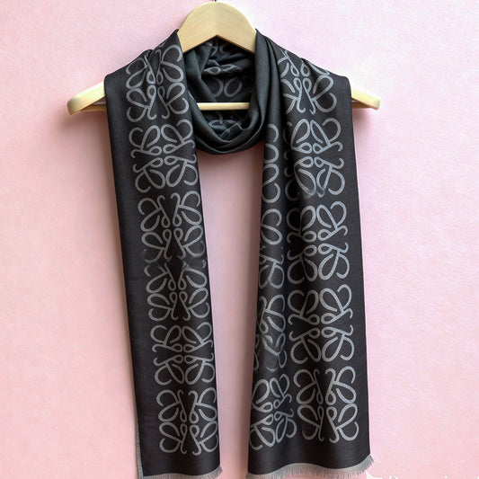 Abstract Black Premium Cashmere