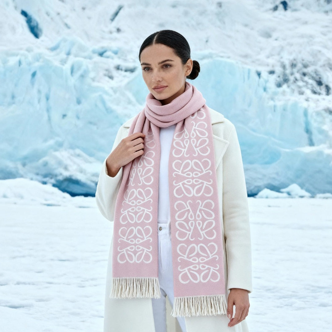 Abstract Pink Premium Cashmere