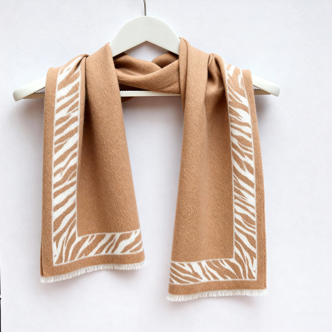 Zeb-ra Beige Premium Cashmere