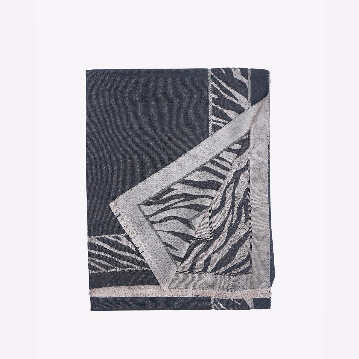 Zeb-ra Print Premium Cashmere