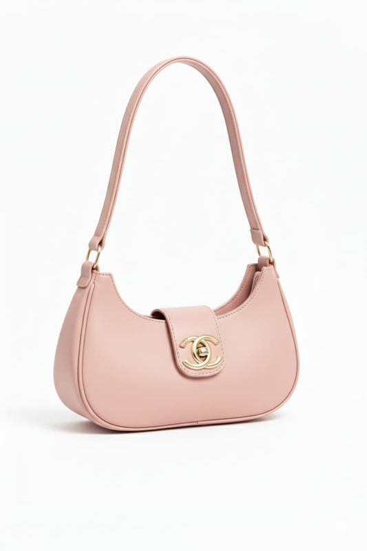 Bella Luxe Shoulder Bag Pink