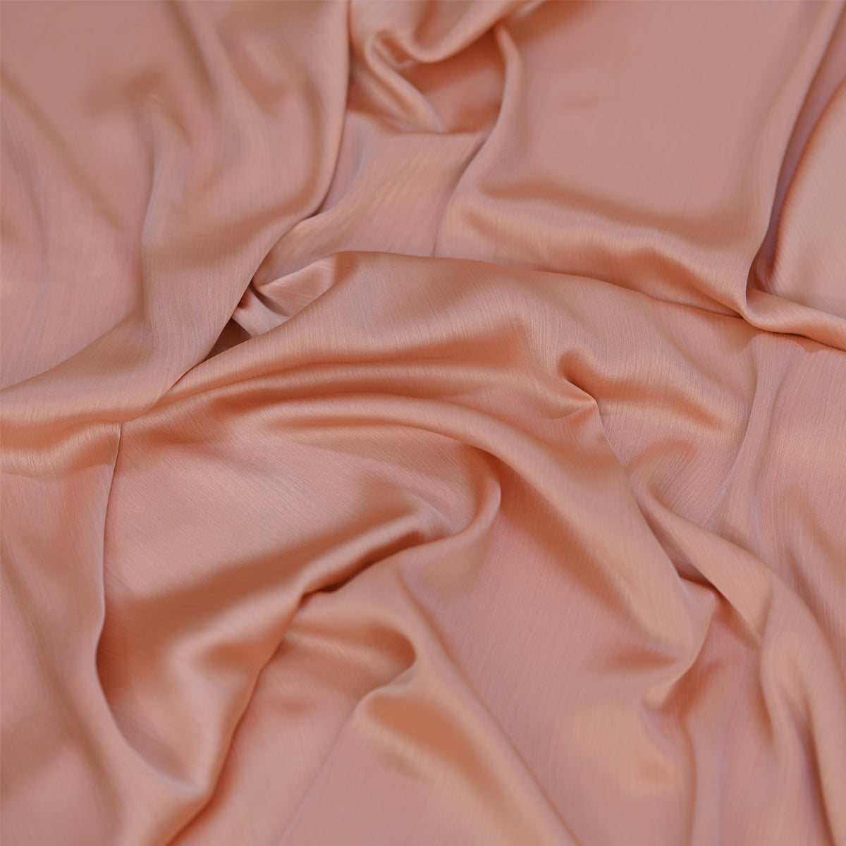 Tan Crinkle Silk