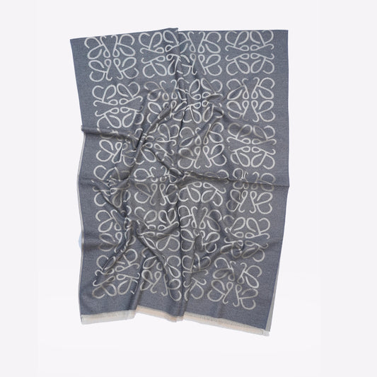 Abstract Grey Premium Cashmere