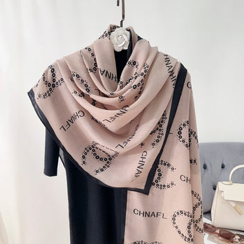Cha-nel Print Pink-S5