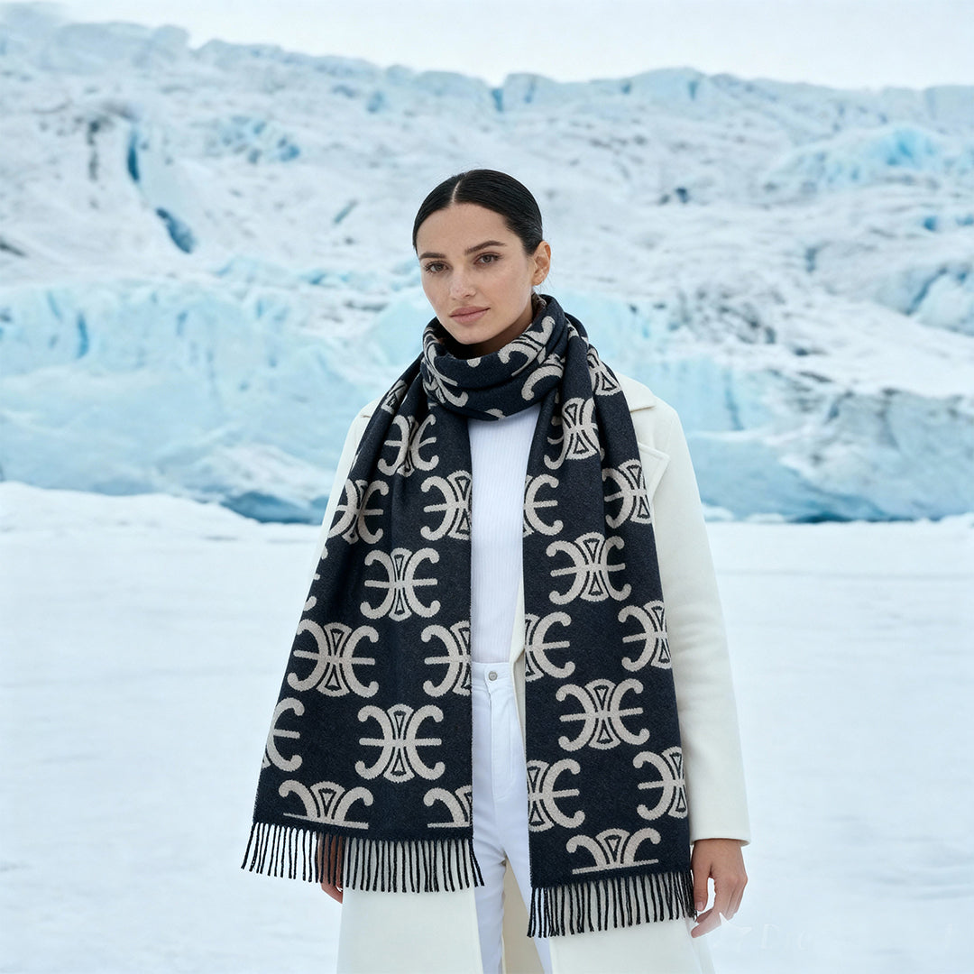 Cel-line logo Black Premium Cashmere