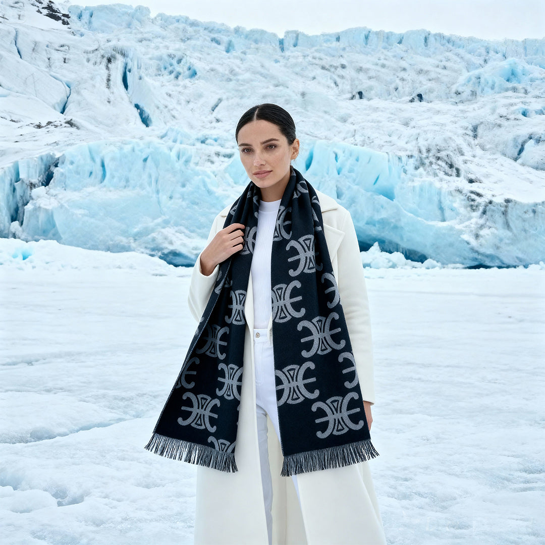 Cel-line logo Black Premium Cashmere