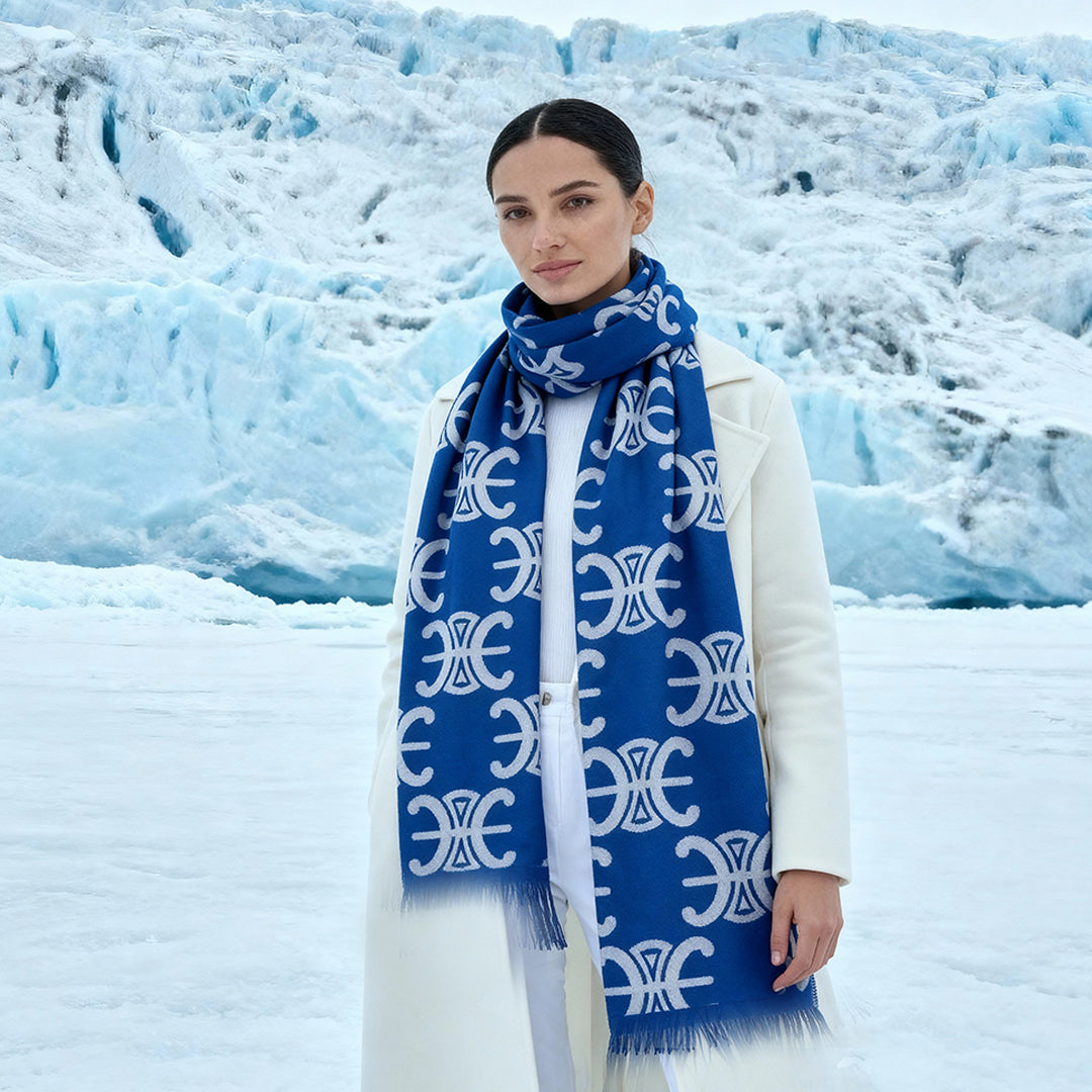 Cel-line logo Blue Premium Cashmere