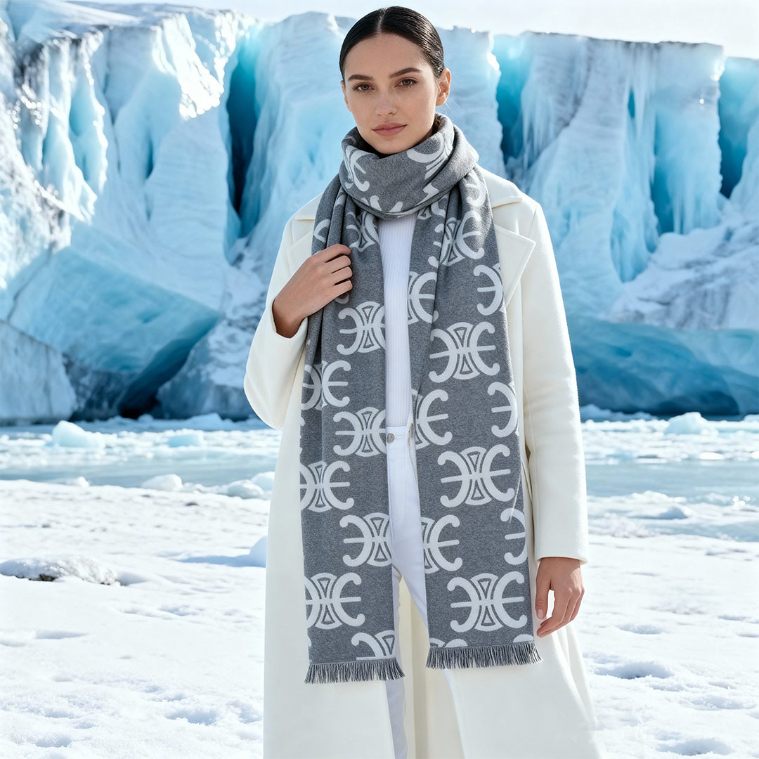 Cel-line logo Grey Premium Cashmere