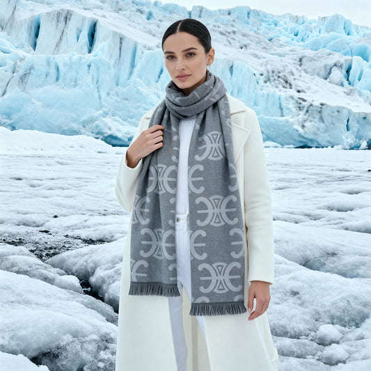 Cel-line logo Grey Premium Cashmere