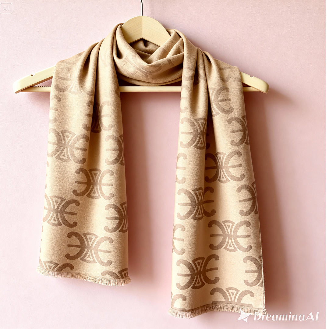 Cel-line logo Print Premium Cashmere