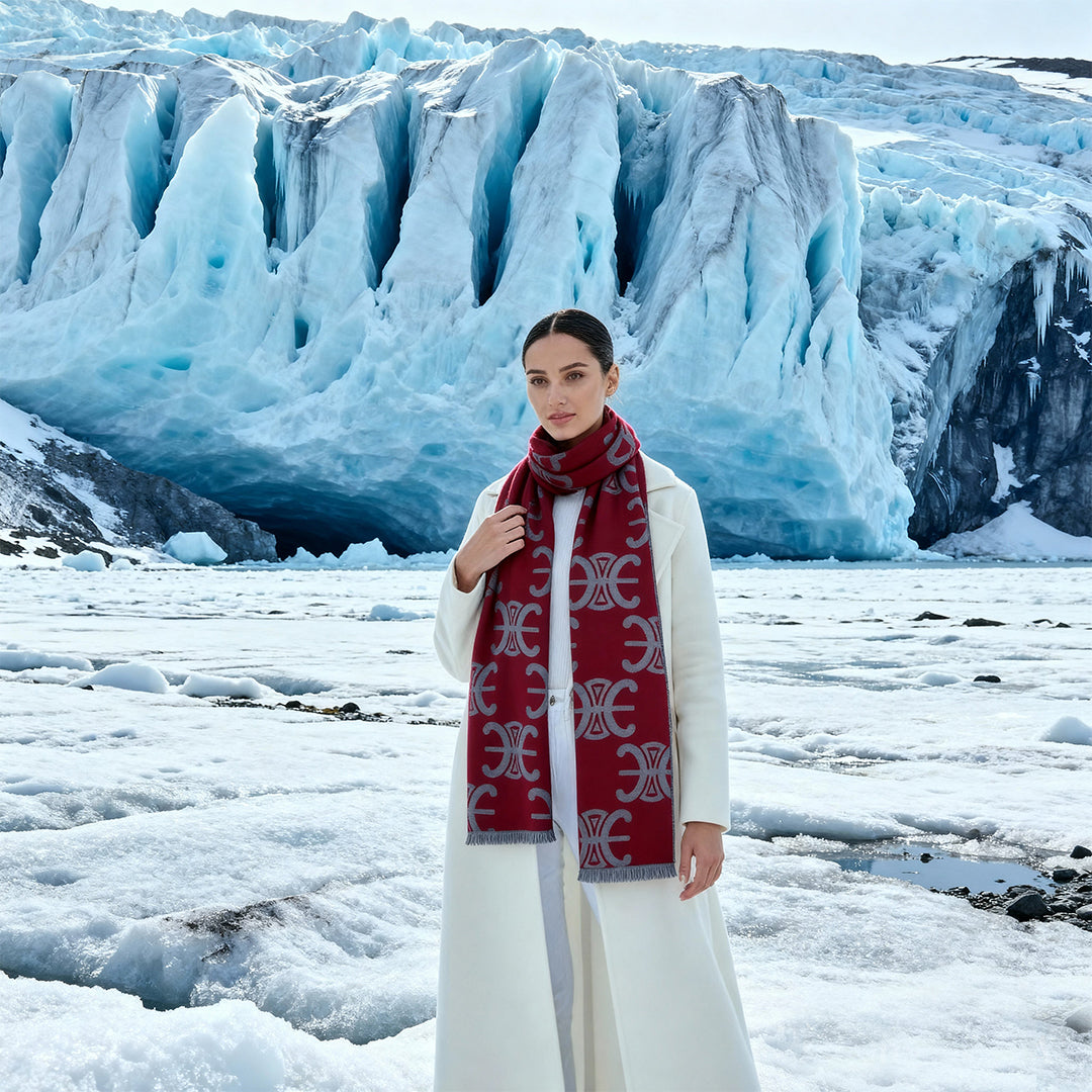 Cel-line logo Red Premium Cashmere