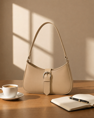 Buckle Bag Beige