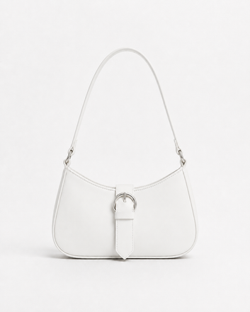 Buckle Bag White