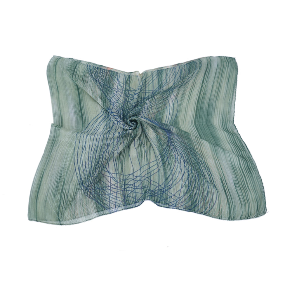 Abstract Drawing Green-N26