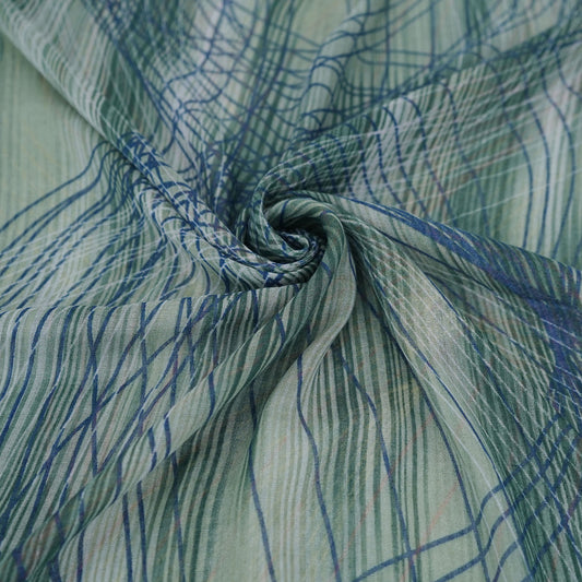 Abstract Drawing Green-N26