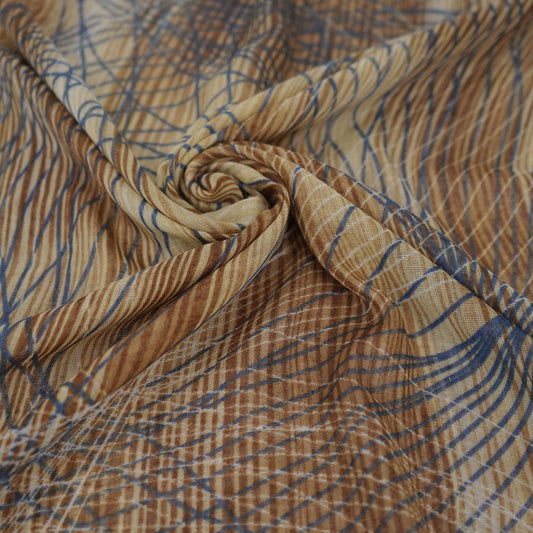 Abstract Drawing Beige-N26