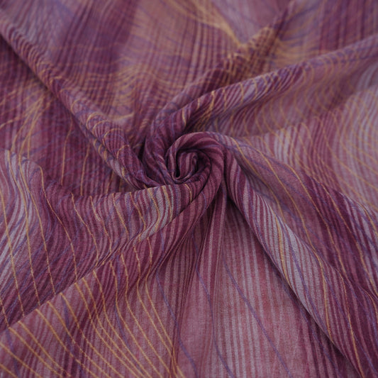 Abstract Drawing Maroon-N26