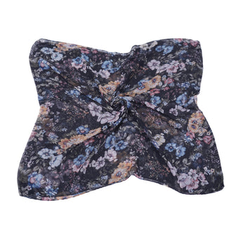 Floral Print Blue-N26