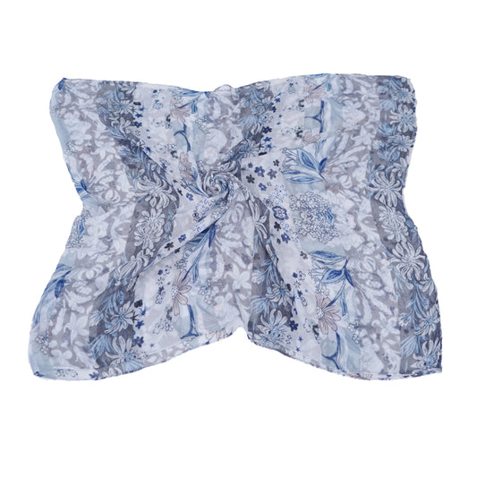 Floral Print Grey-N26