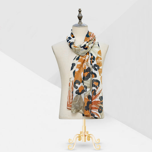 Print lawn brown-S2