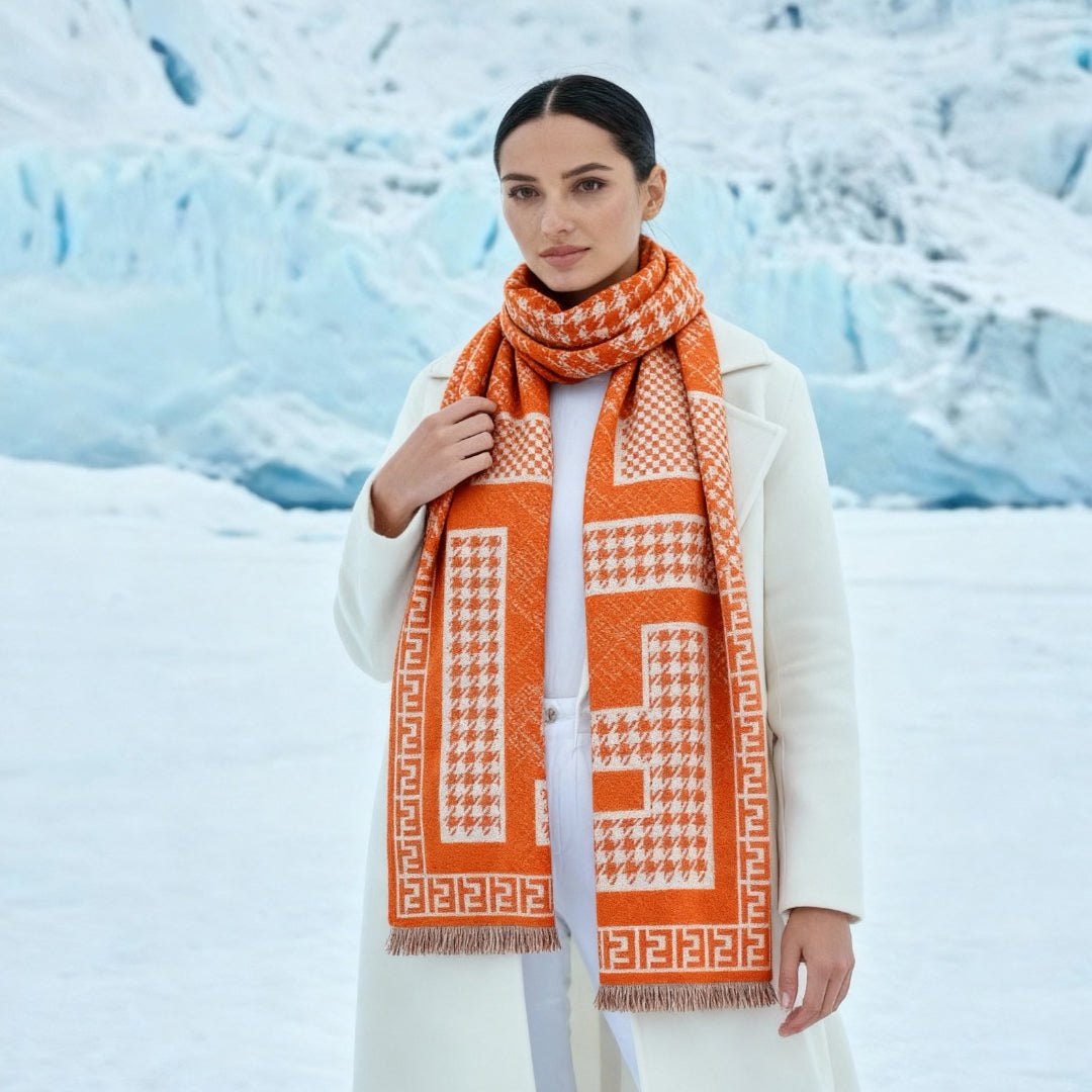 Fen-Di  Orange Premium Cashmere