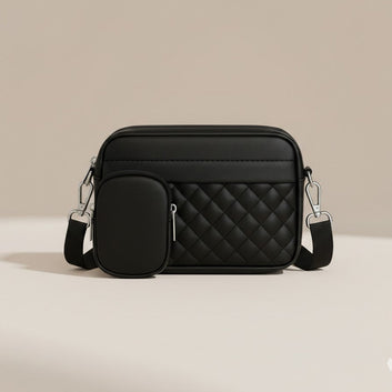 Bag With Coin Pocket Black