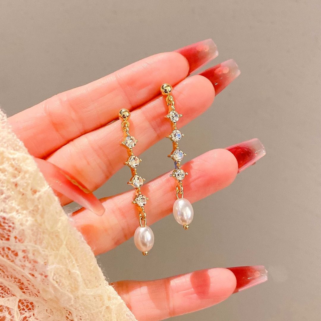 Pearl Drop Earrings