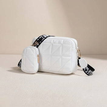 Check bag white