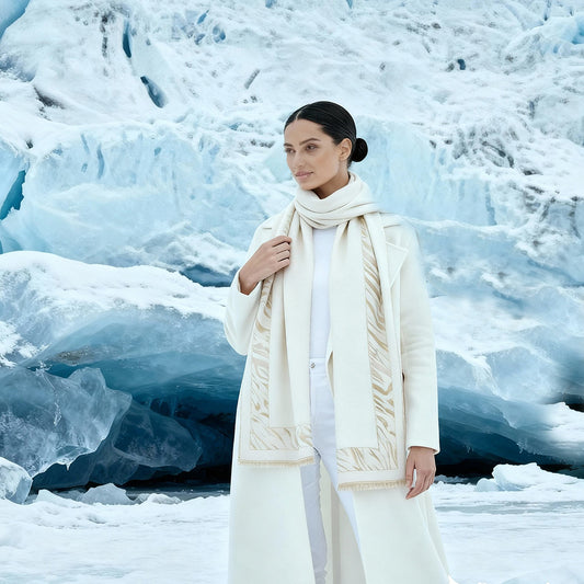 Zeb-ra Print Premium Cashmere