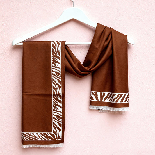 Zeb-ra Brown Premium Cashmere