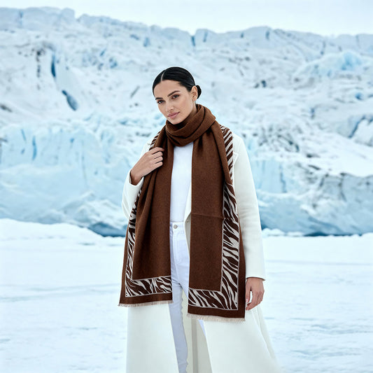 Zeb-ra Brown Premium Cashmere