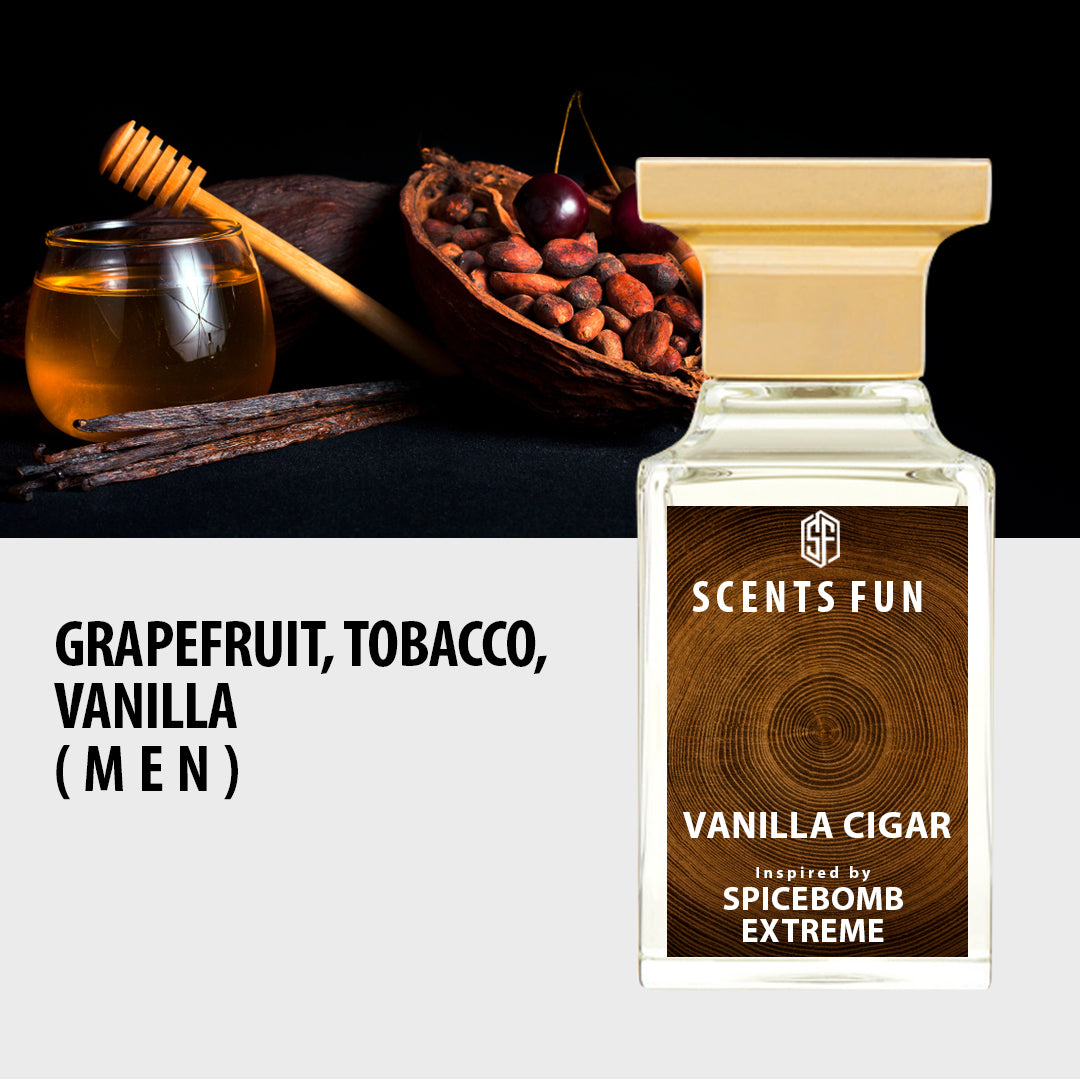 Vanilla Cigar Perfume  | Inspired By Spicebomb Extreme